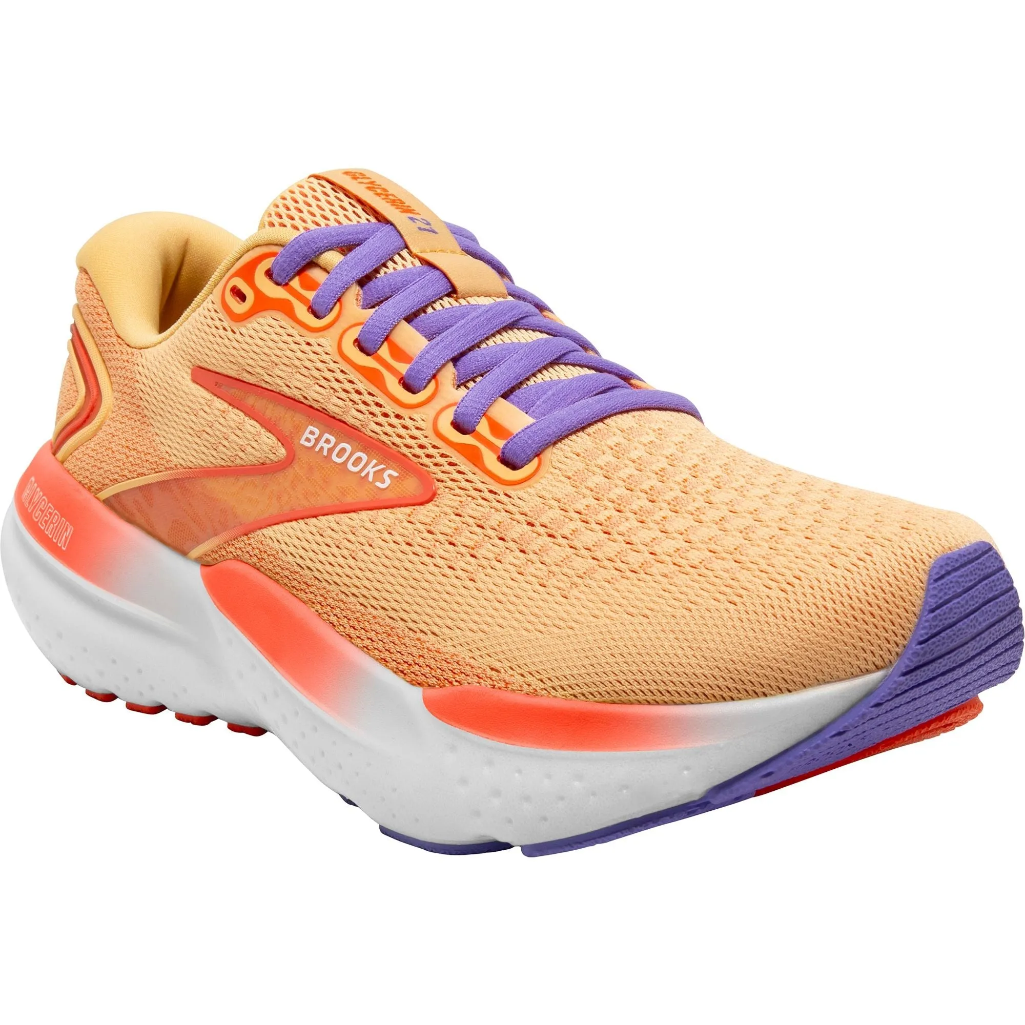 Brooks Glycerin 21 Womens Running Shoes - Orange