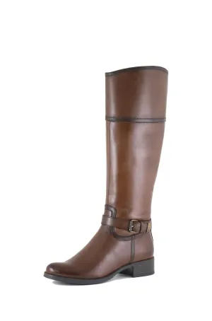 'Bussola' Siena Sara - Women's Tall Boot - Vachetta Luggage