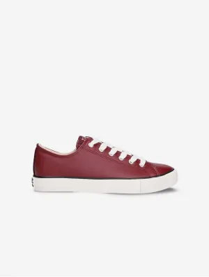 Clove Unisex Vegan Apple Leather Sneakers | Red