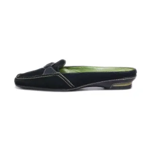 Cole Haan Mules Suede Black Colour For Women