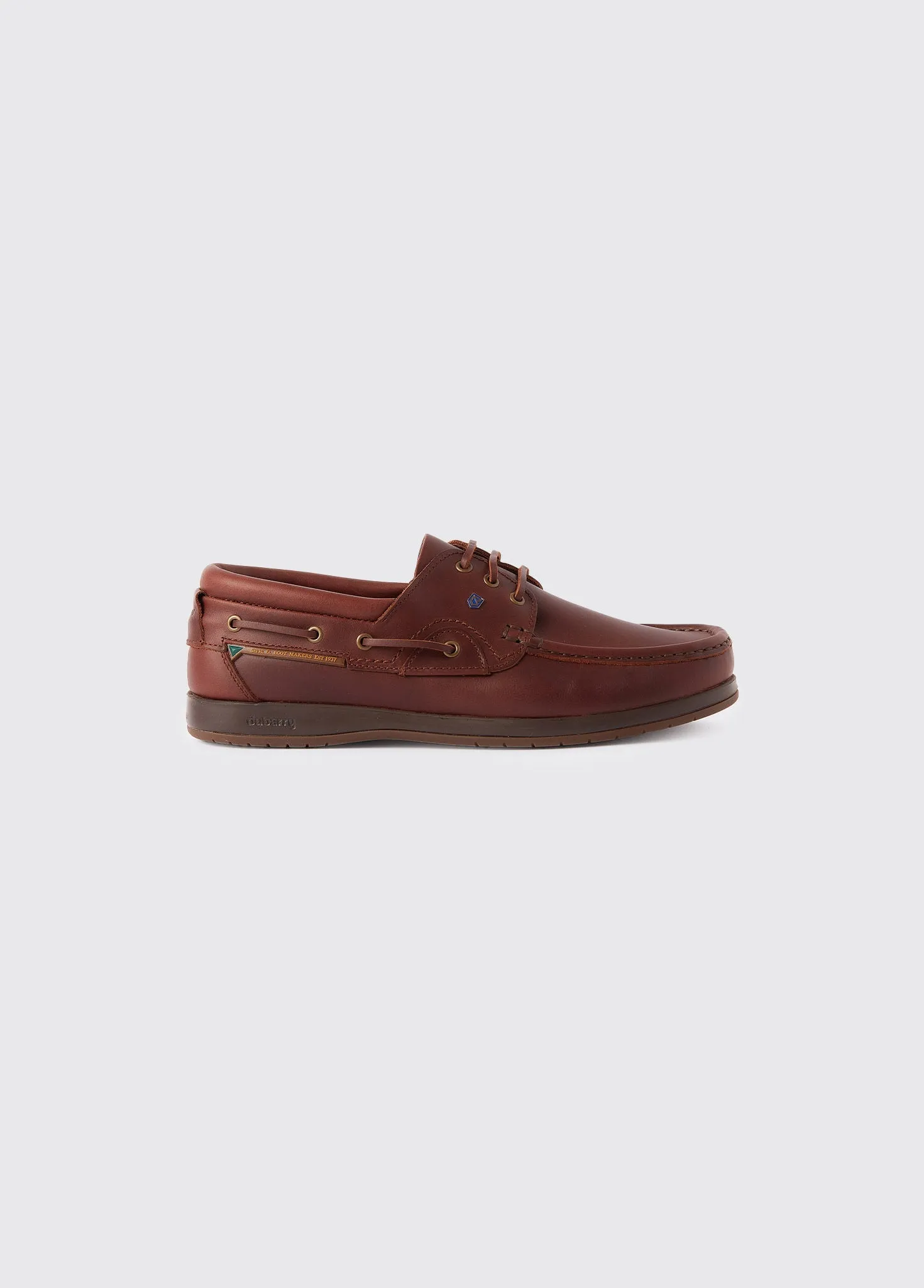 Commodore XLT Boat Shoe - Mahogany