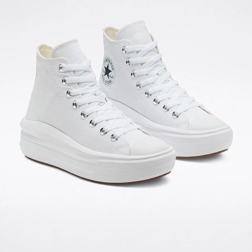 Converse - Chuck Taylor All Star Move Hi White