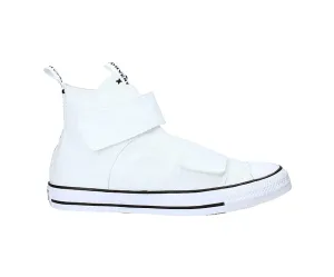 Converse scarpa sneakers in tela da donna con strappo Ctas Strap 164547C bianco