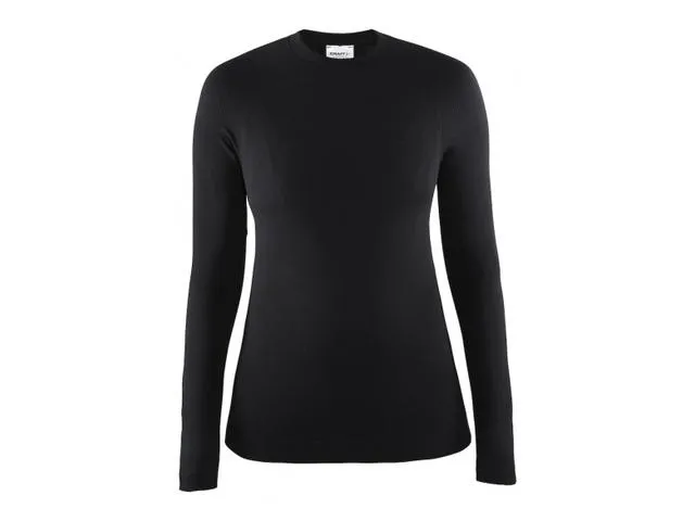 Craft WARM CREWNECK shirt met lange mouwen en hoog aangesloten hals