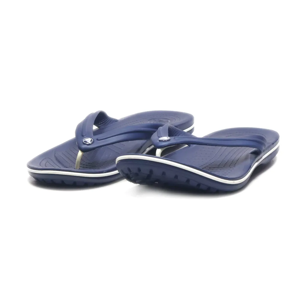 Crocs Crocband Slippers Rubber Blue Colour For Men