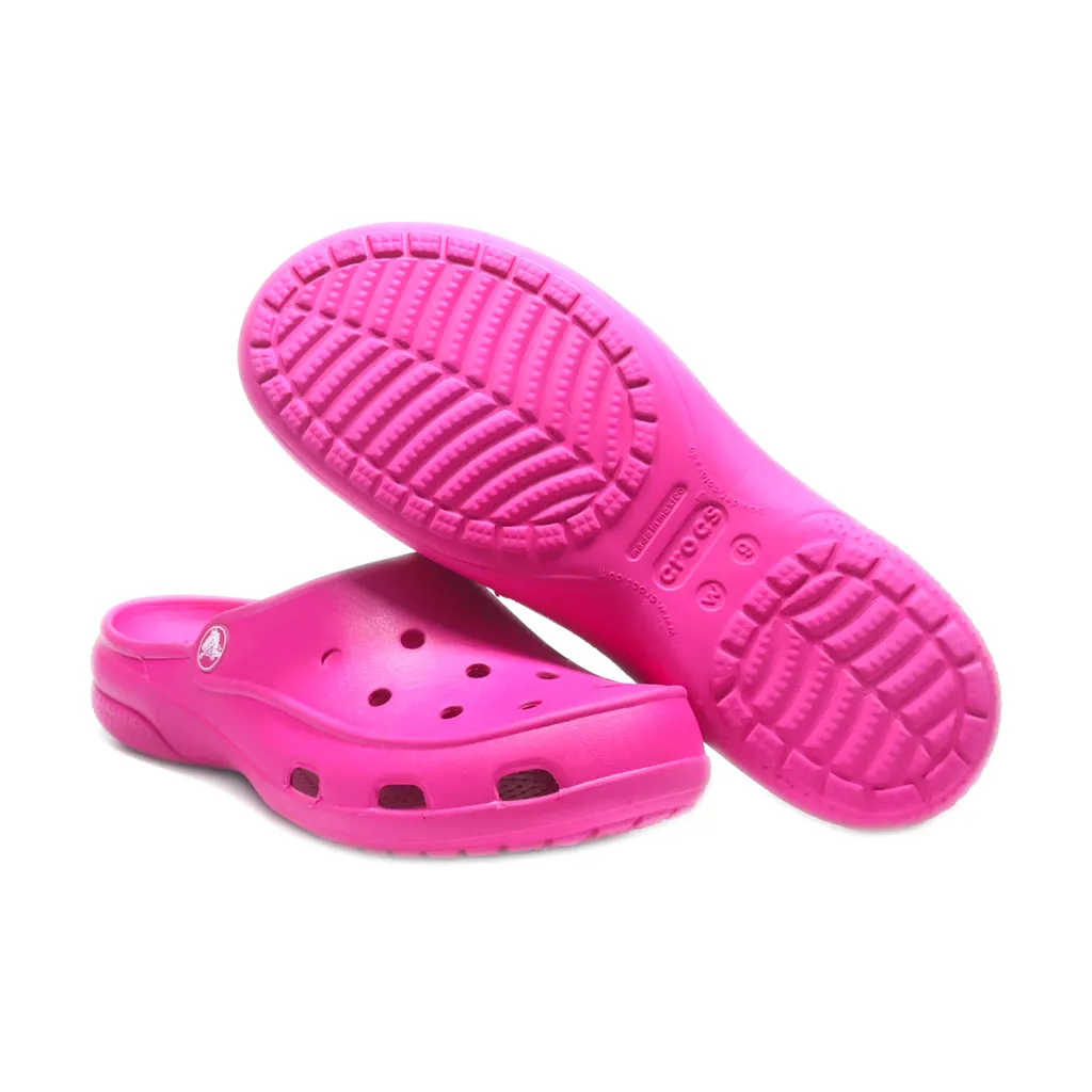 Crocs Freesail Clog Mules Clogs Eva Pink Colour For Women