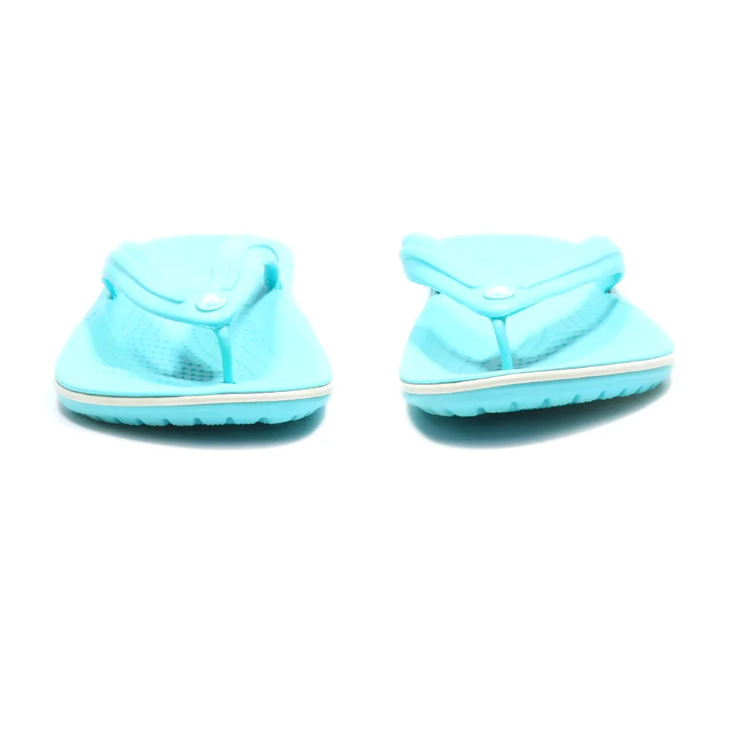 Crocs Slippers Canvas Blue Colour For Women