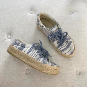 Cupid Platform Woven Sneakers size 6.5