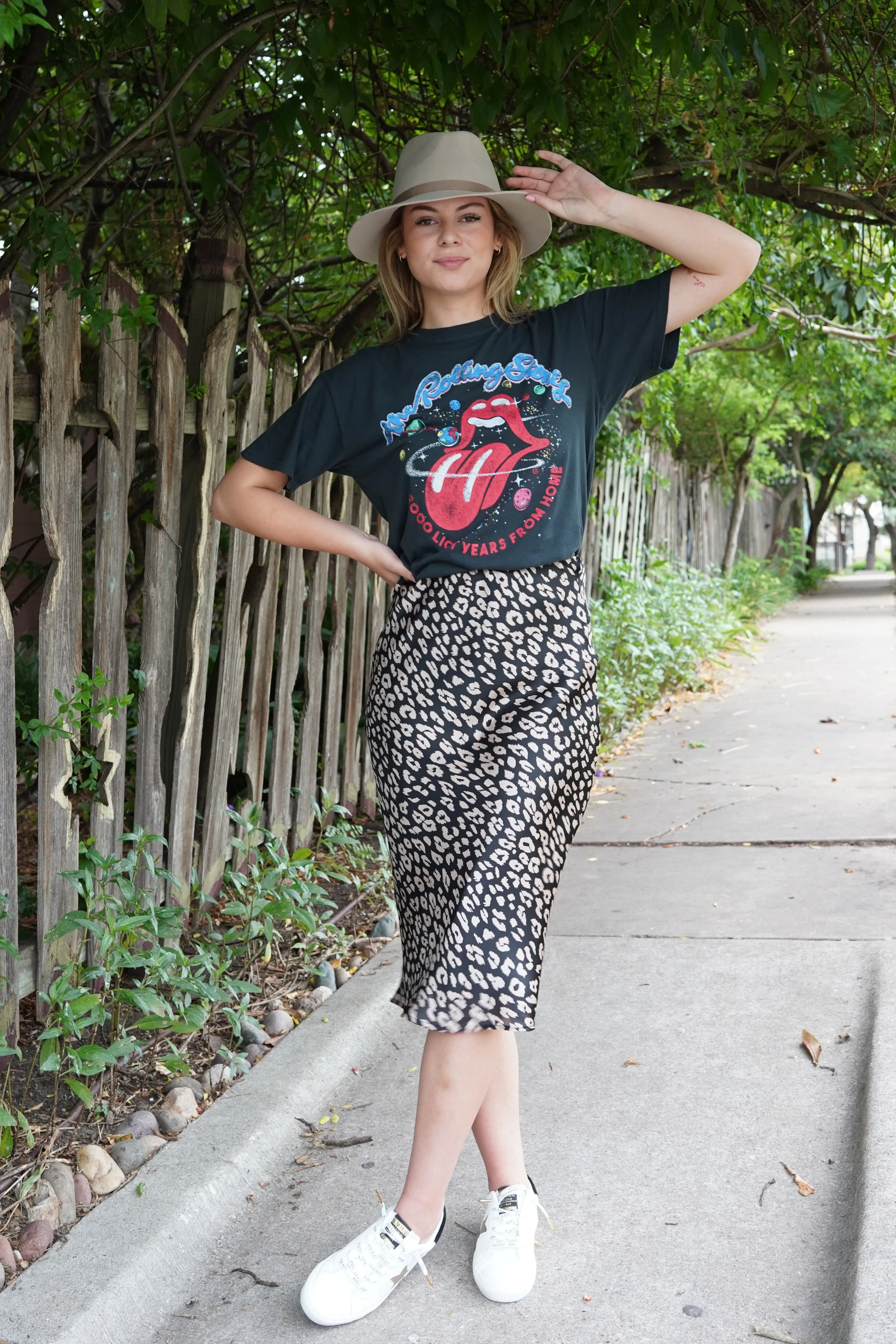 Daydreamer Rolling Stones Galaxy Graphic Tee