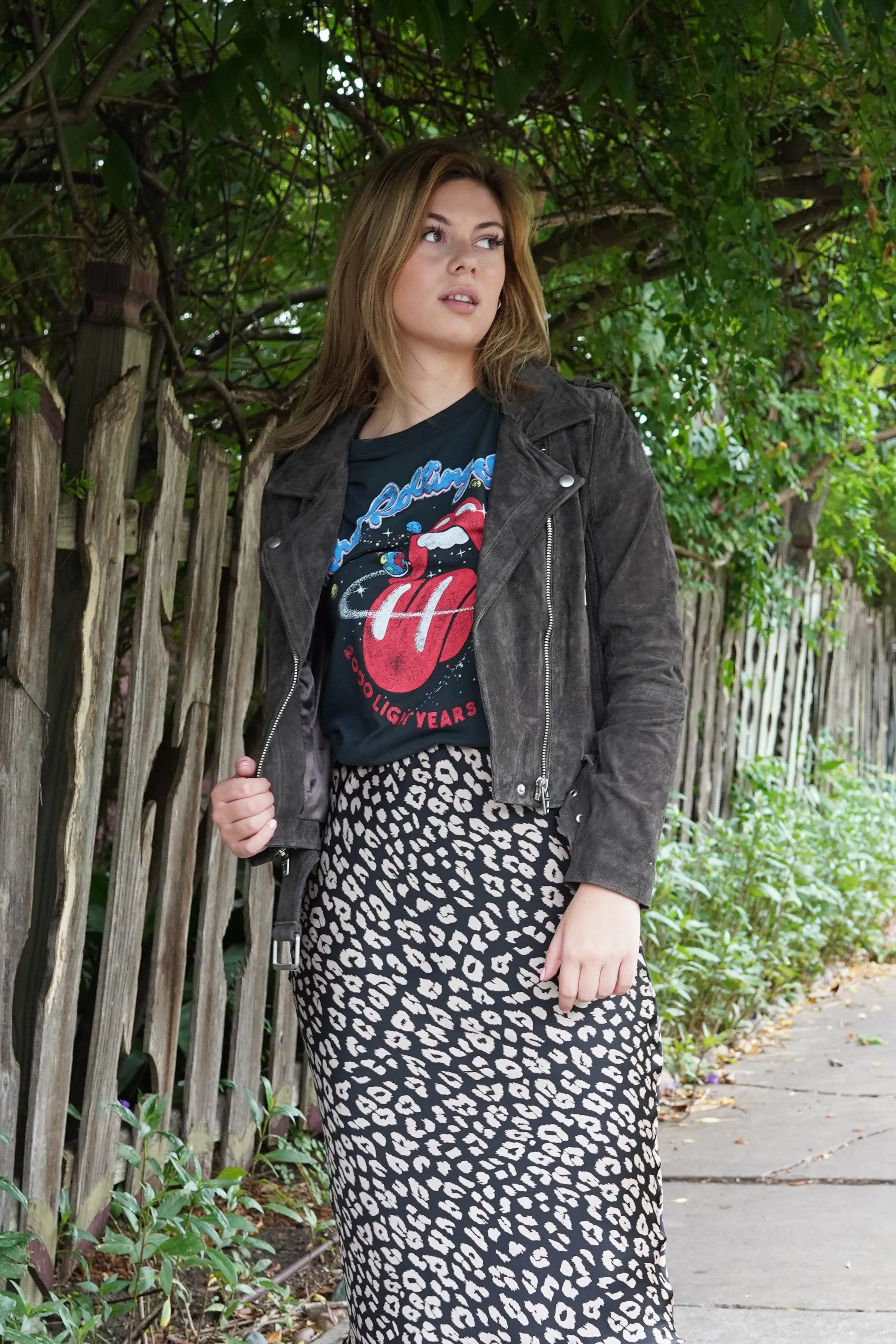 Daydreamer Rolling Stones Galaxy Graphic Tee