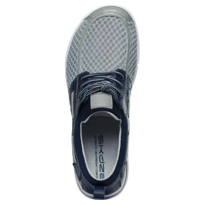 Del Marina Stretch -Grey/Navy