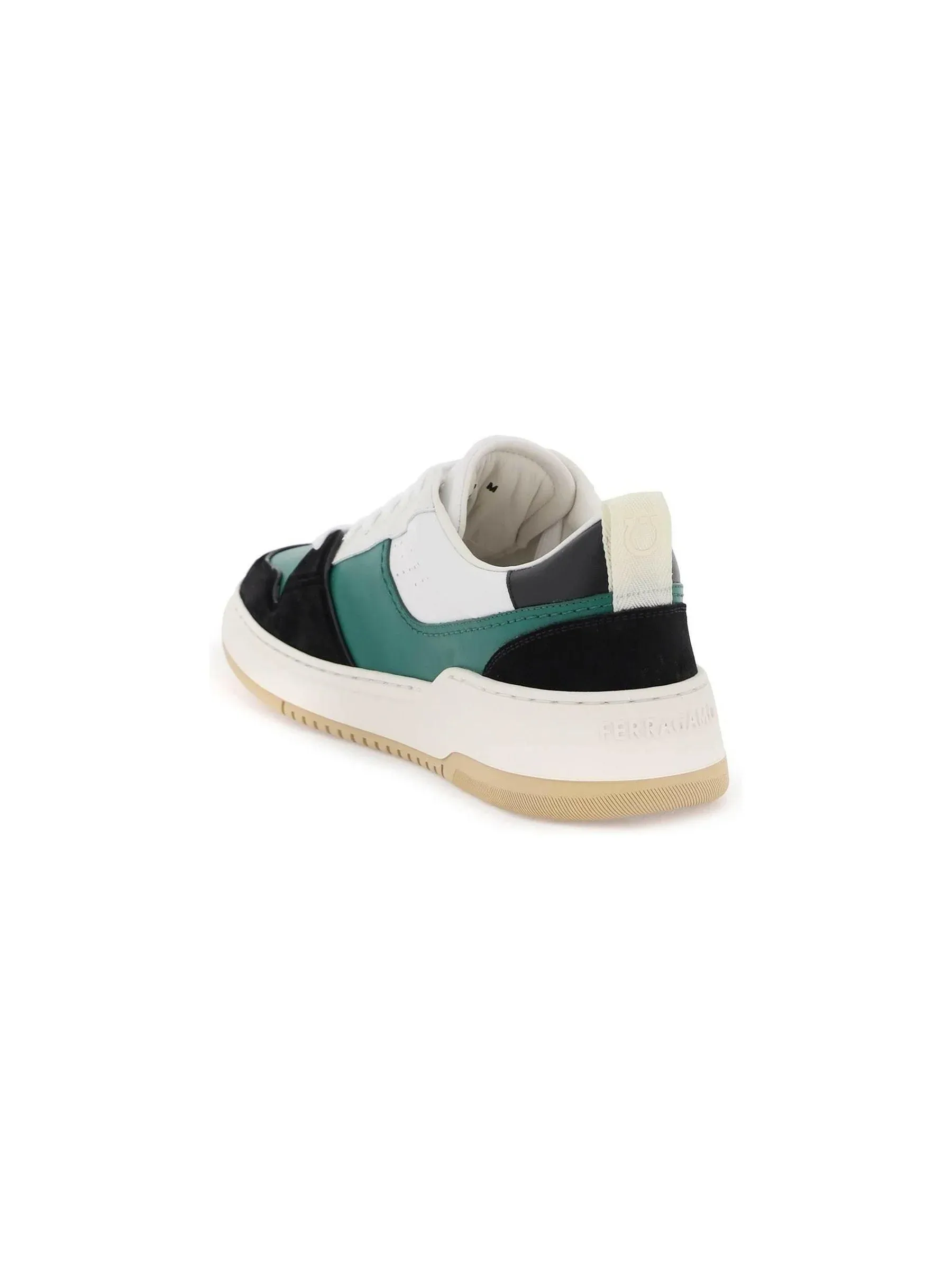 Dennis Colorblock Leather Sneakers