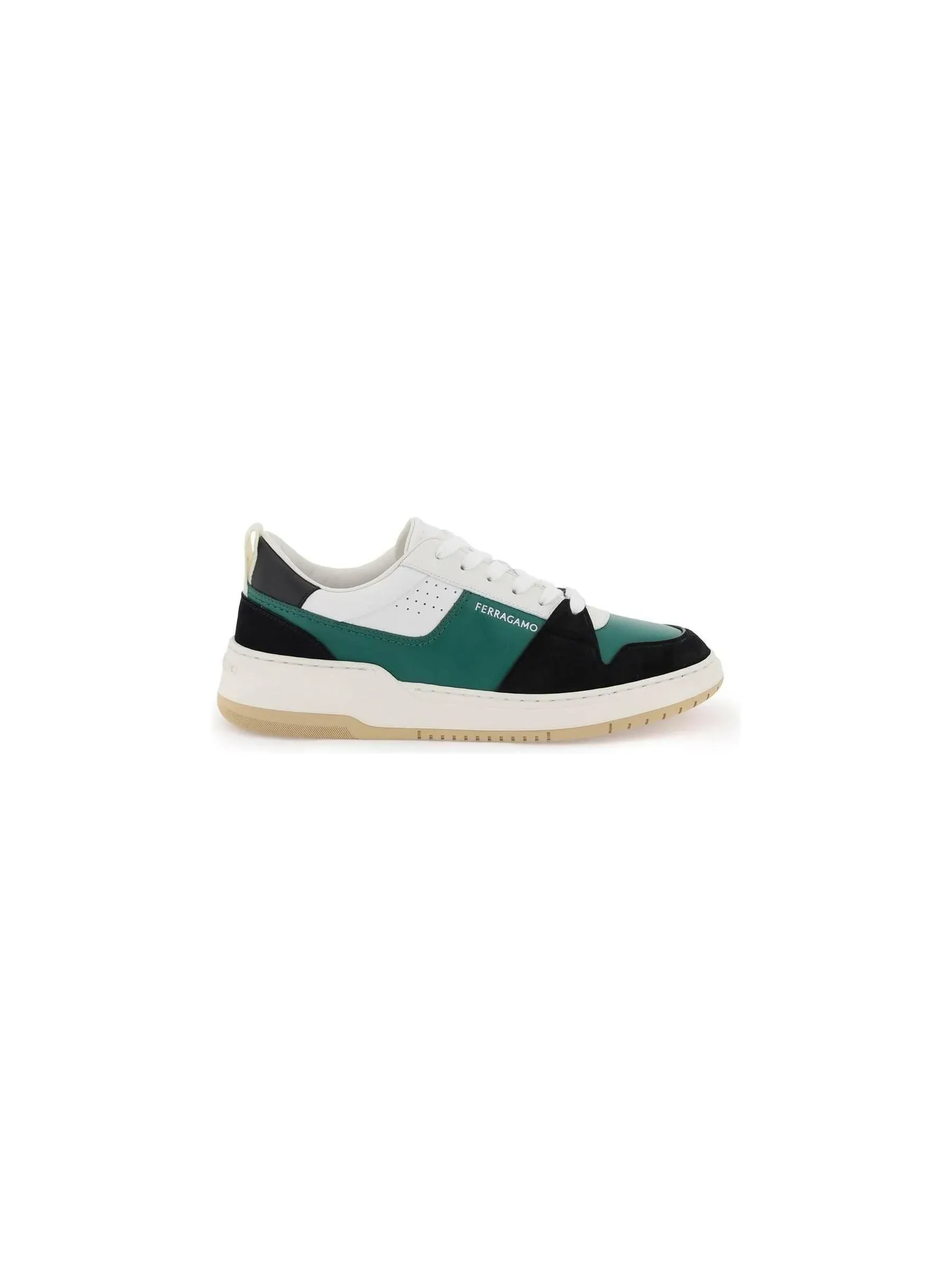 Dennis Colorblock Leather Sneakers