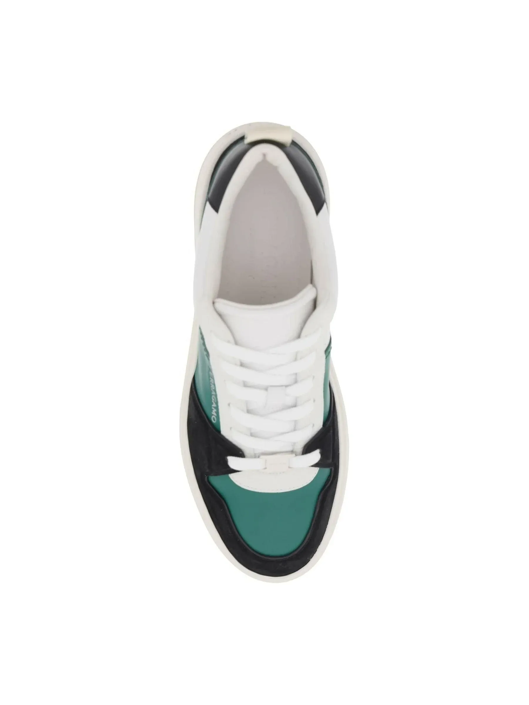 Dennis Colorblock Leather Sneakers