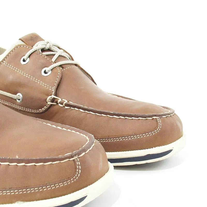 DOCKERS HOMER (Dark Brown) - SMART SERIES BOAT SHOE