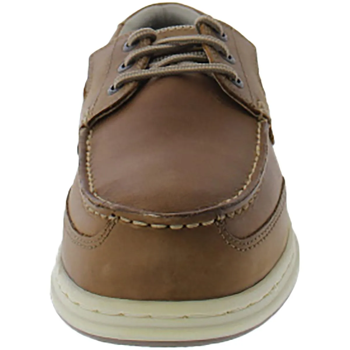 Dockers Mens Beacon Leather Lace-Up Boat Shoes