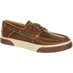 Durango® Music City™ Men's Gator Embossed Boat Shoes DDB0143