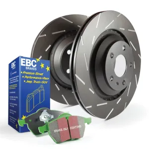 EBC Brakes S2KF1446 S2 Kits Greenstuff 2000 and USR Rotors