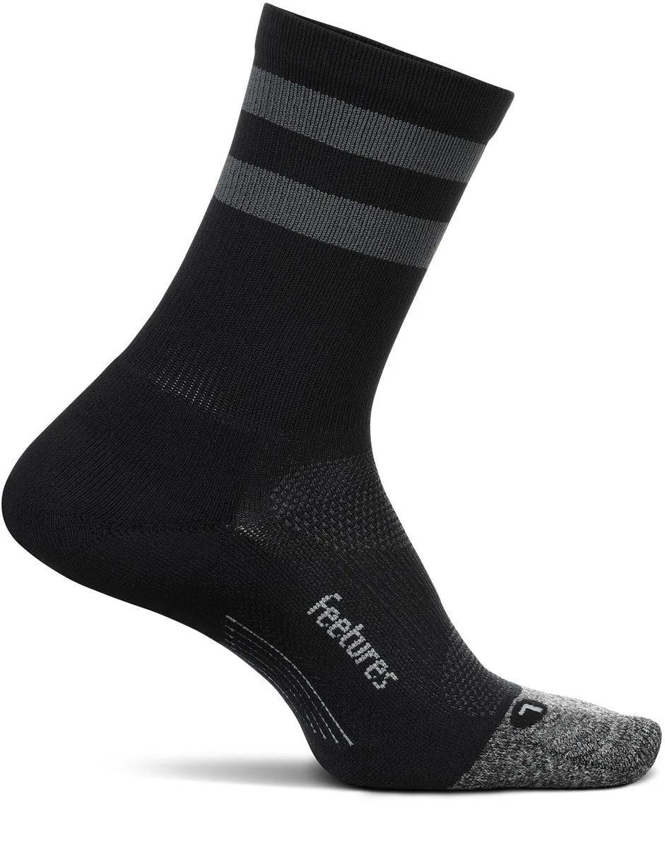 Elite Light Cushion Mini Crew Running Socks