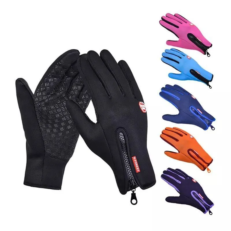 FleekComfy Warm Thermal Gloves Cycling Running Driving Gloves