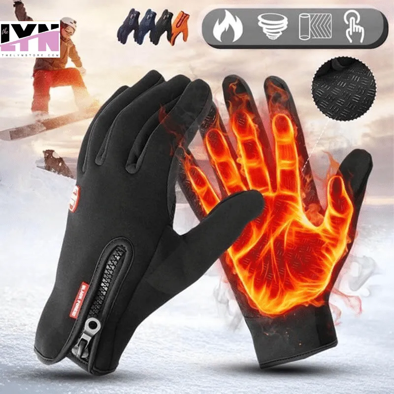 FleekComfy Warm Thermal Gloves Cycling Running Driving Gloves