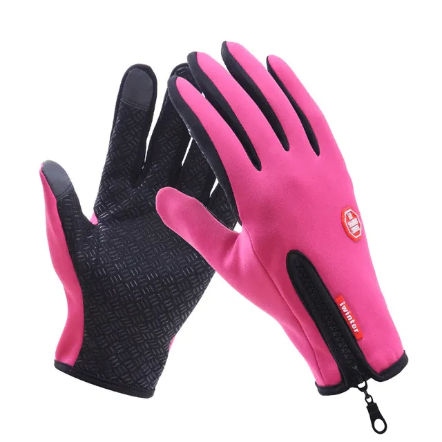 FleekComfy Warm Thermal Gloves Cycling Running Driving Gloves