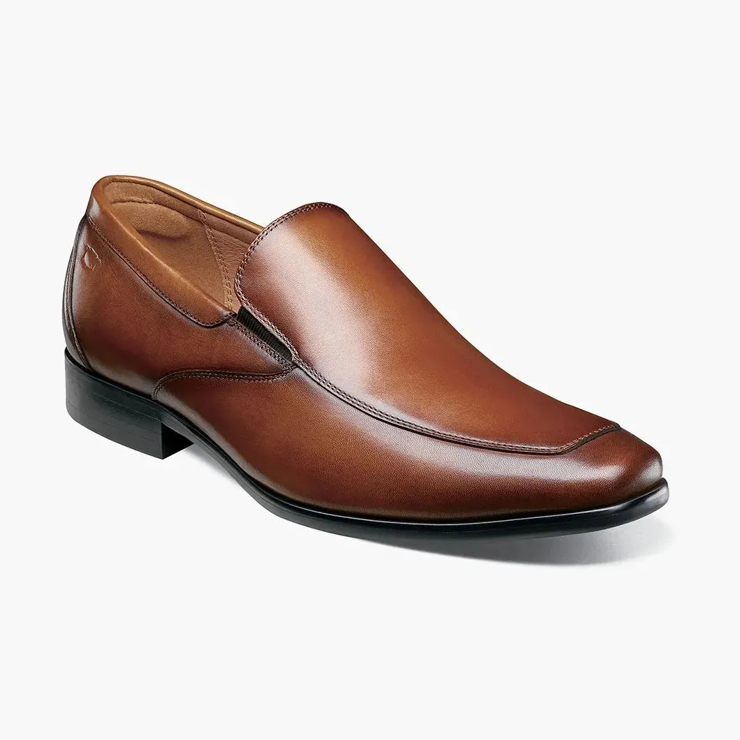 Florsheim Mens Postino Cognac Brown Slip On Loafer Leather Dress Shoes