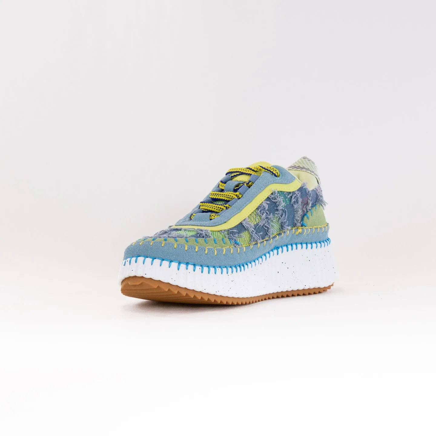 Gelato Stella (Women's) - Denim/Lime