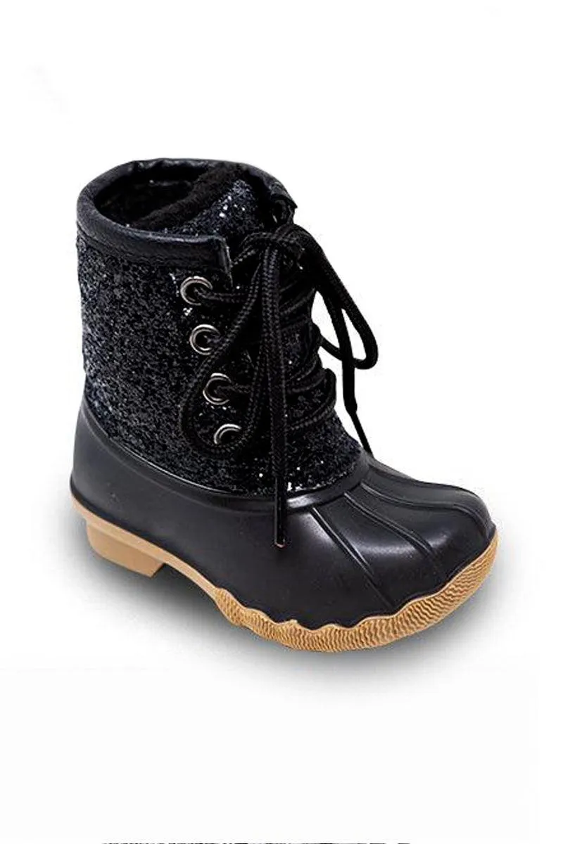 Glitter Winter Boots