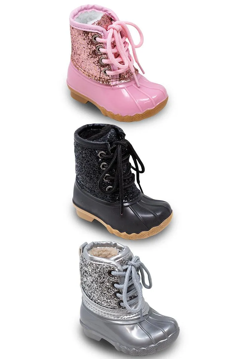 Glitter Winter Boots