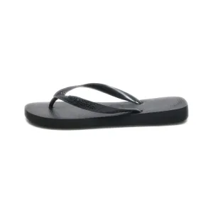 Havaianas Slippers Rubber Black Colour For Women