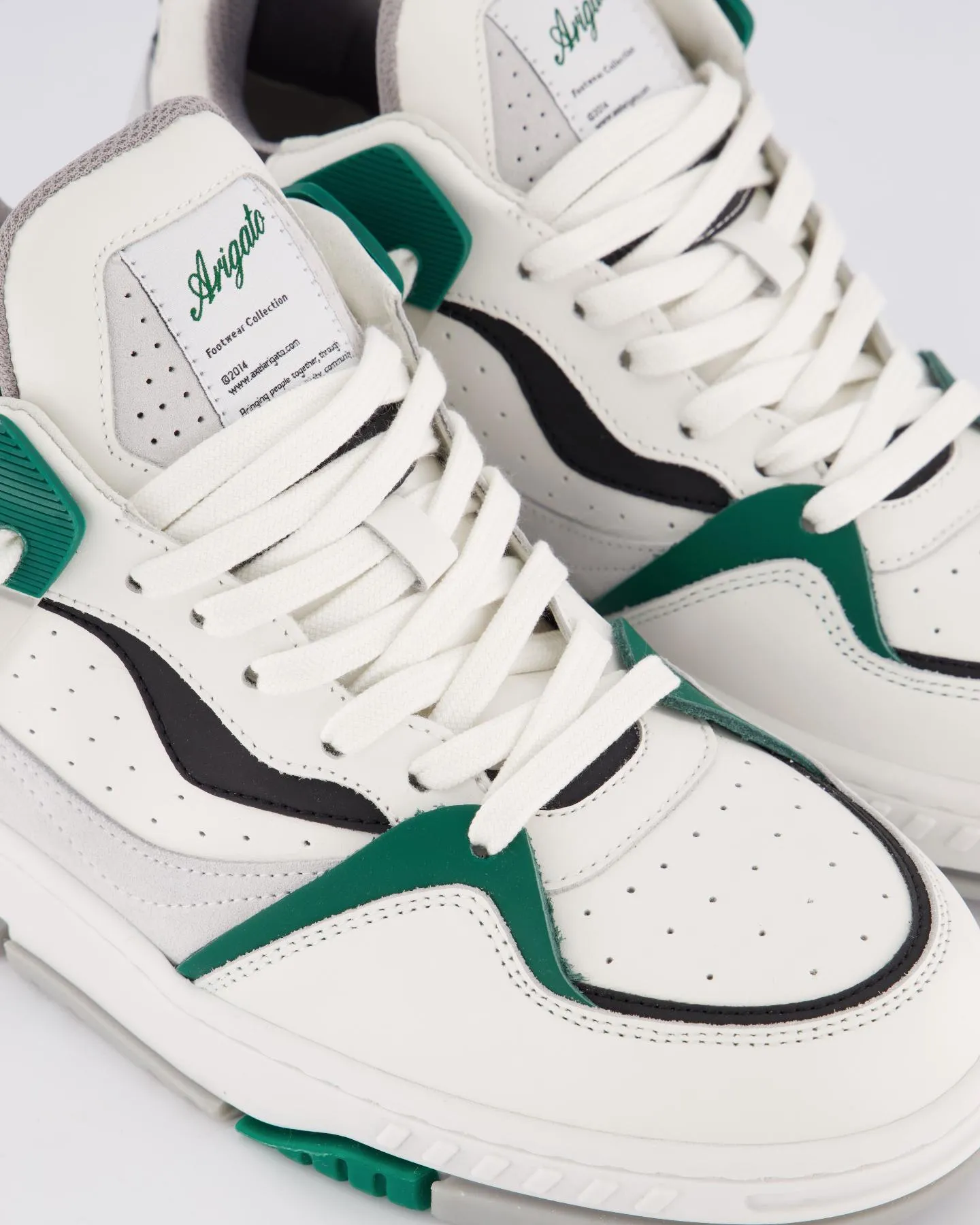 Heren Astro Sneaker Wit/Groen