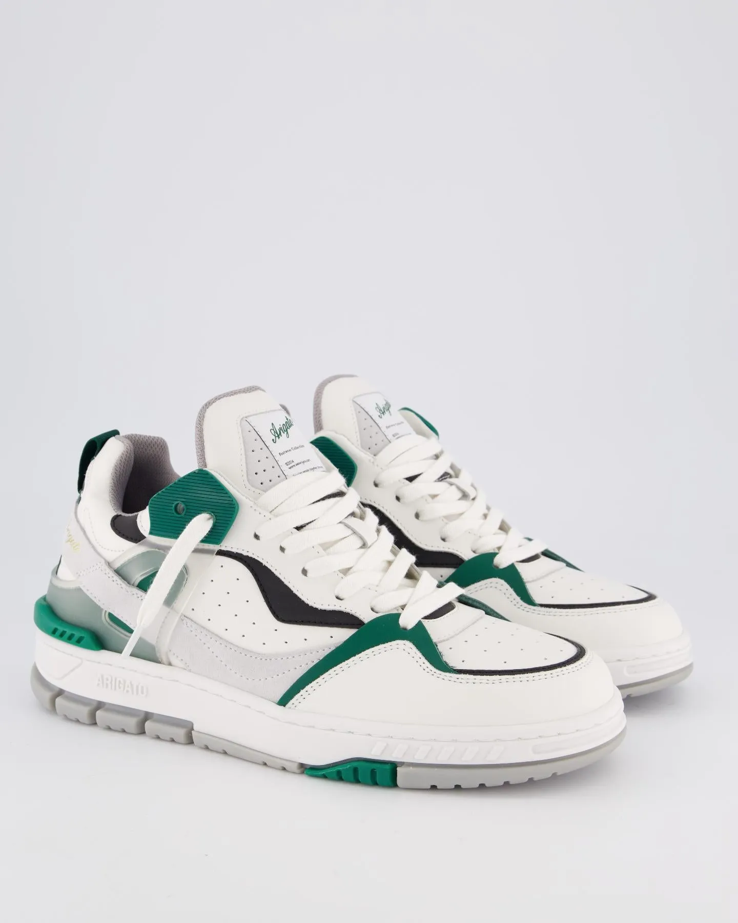 Heren Astro Sneaker Wit/Groen