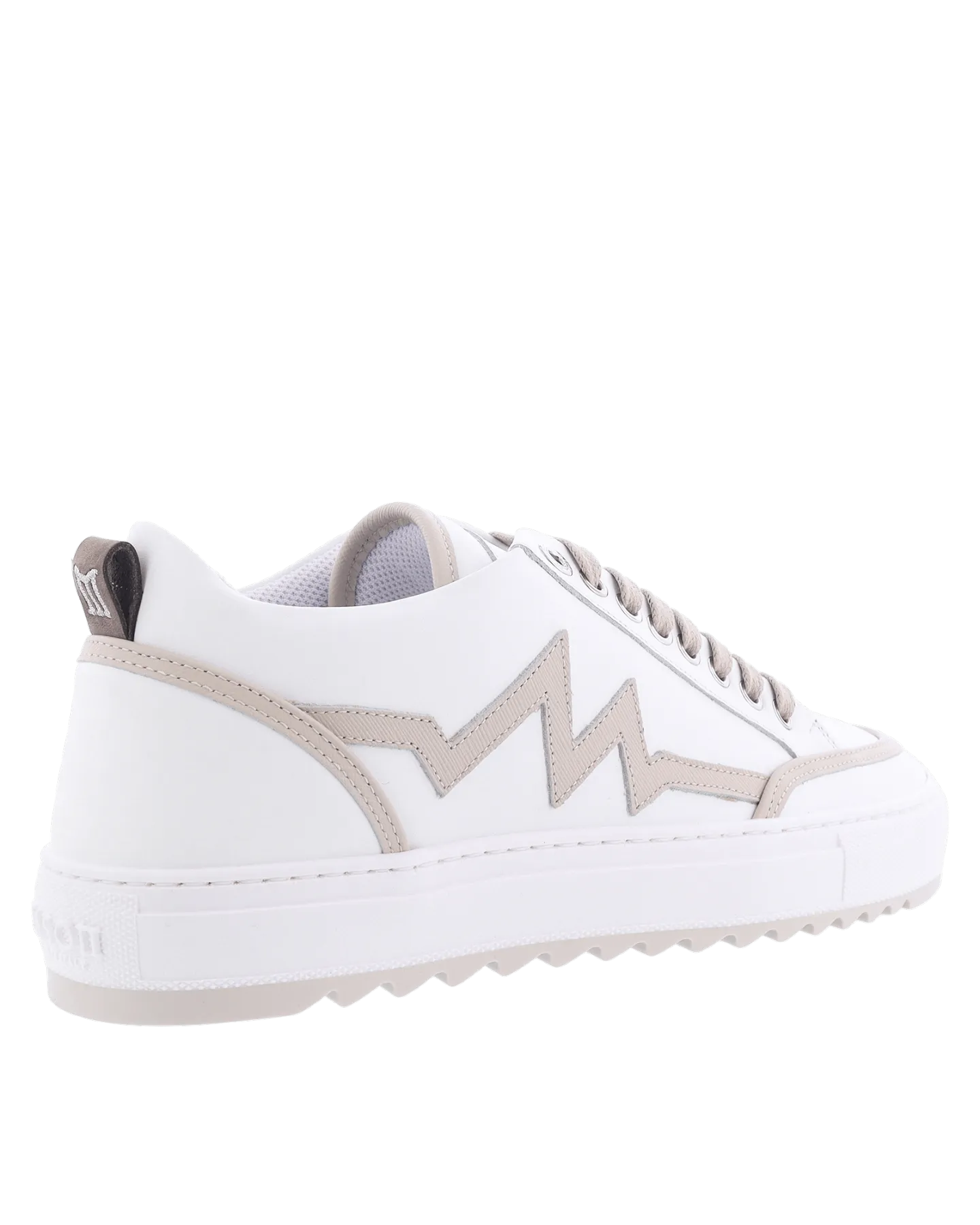 Heren Tia Sneaker Heartbeat Wit