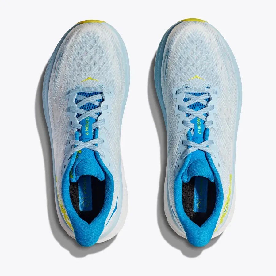 Hoka Men's Clifton 9 Running Shoes Ice Water / Evening Primrose