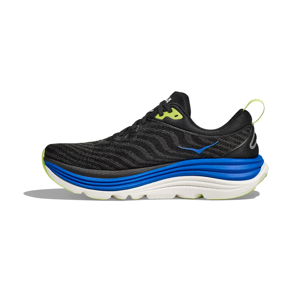 HOKA Men's Gaviota 5 Black/Electric Cobalt