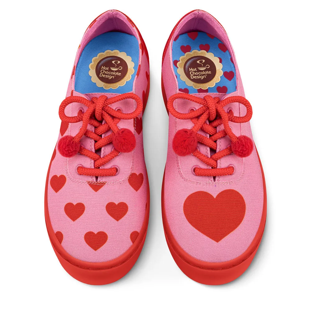 Hot Chocolate Design I Will Always Love You Casual Sneaker