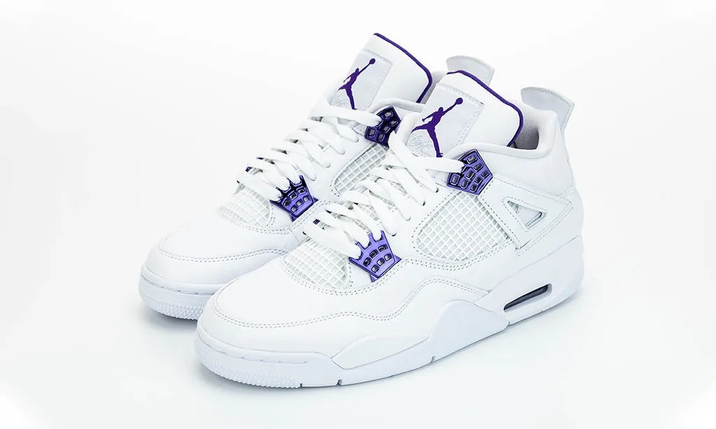 ike Air Jordan 4 Retro "Purple Metallic" Sneaker