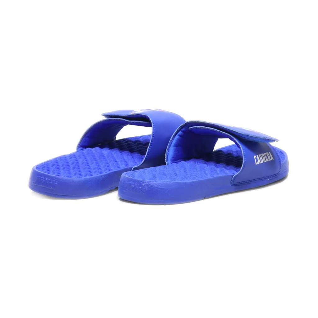 Islide Cabrera Sliders Pu Leather Blue Colour For Men