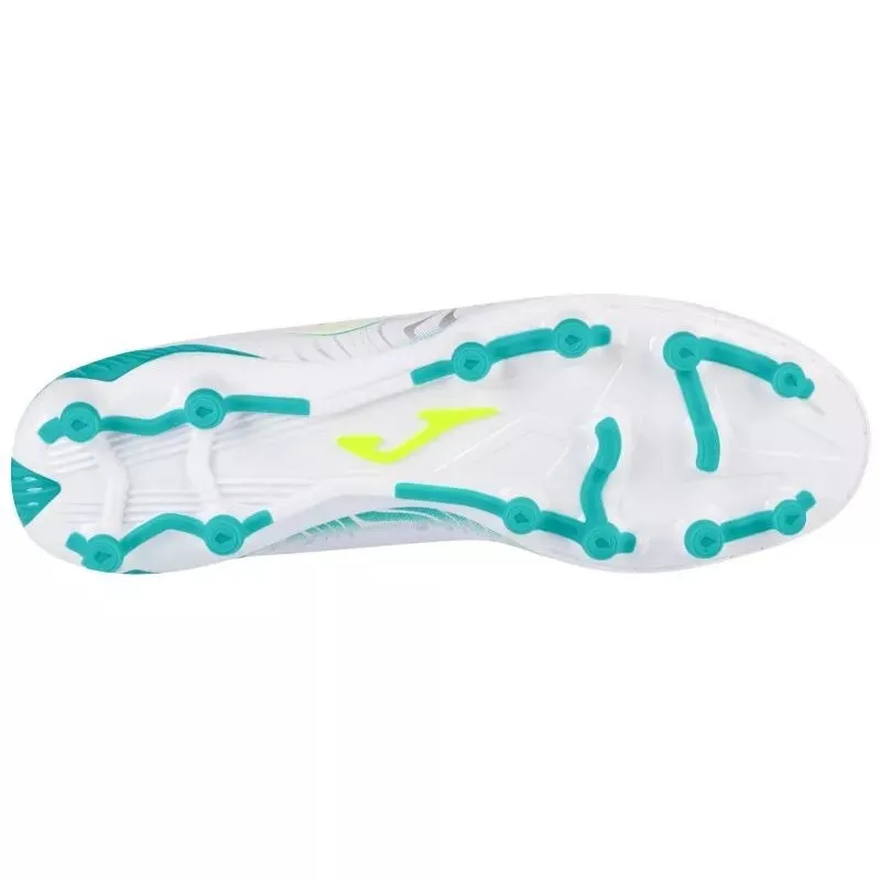 Joma Evolution 24 FG - White/Turquoise