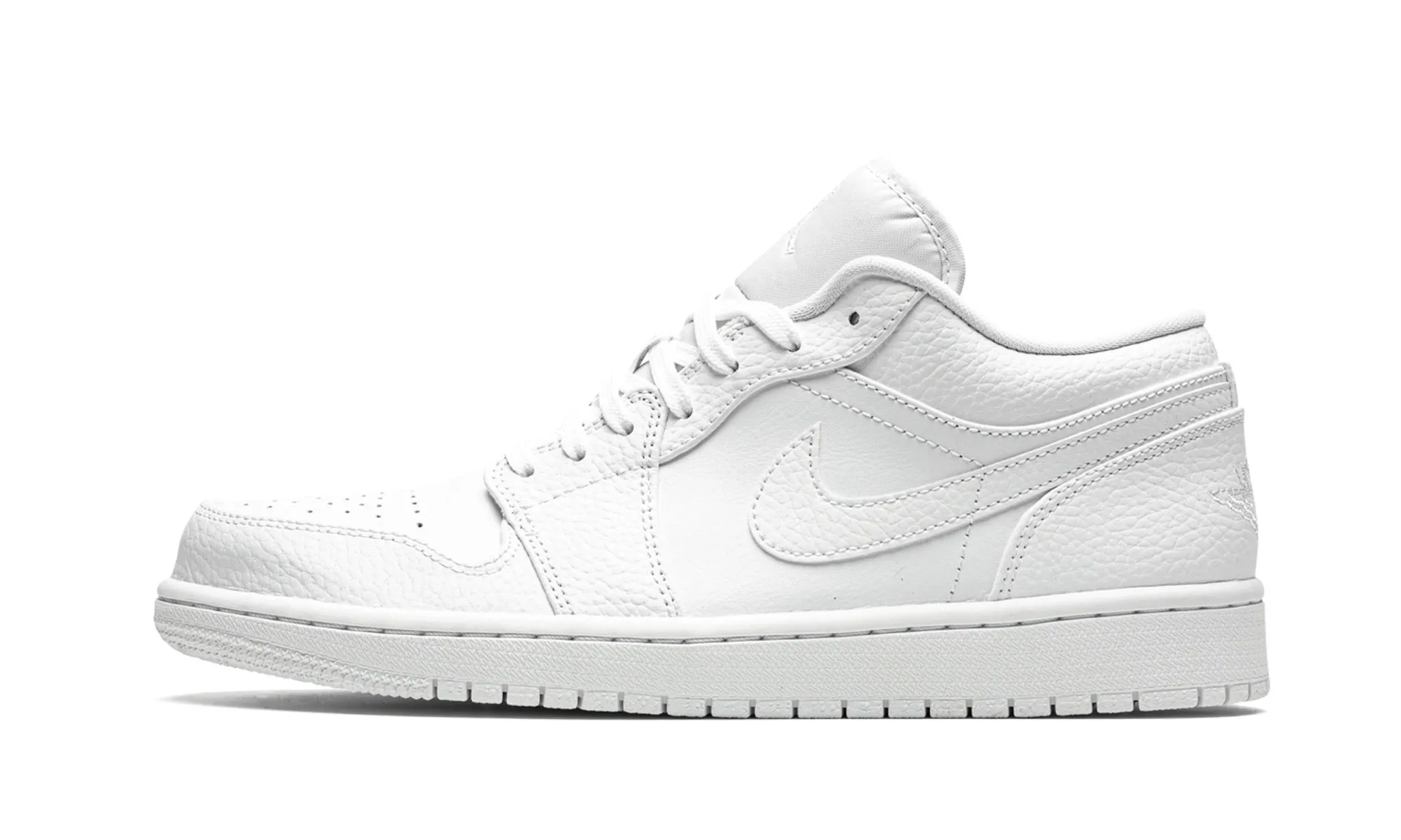 JORDAN 1 LOW TRIPLE WHITE