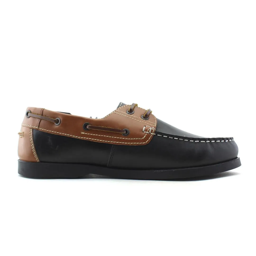 JOURNIE BOAT SHOES - OAK