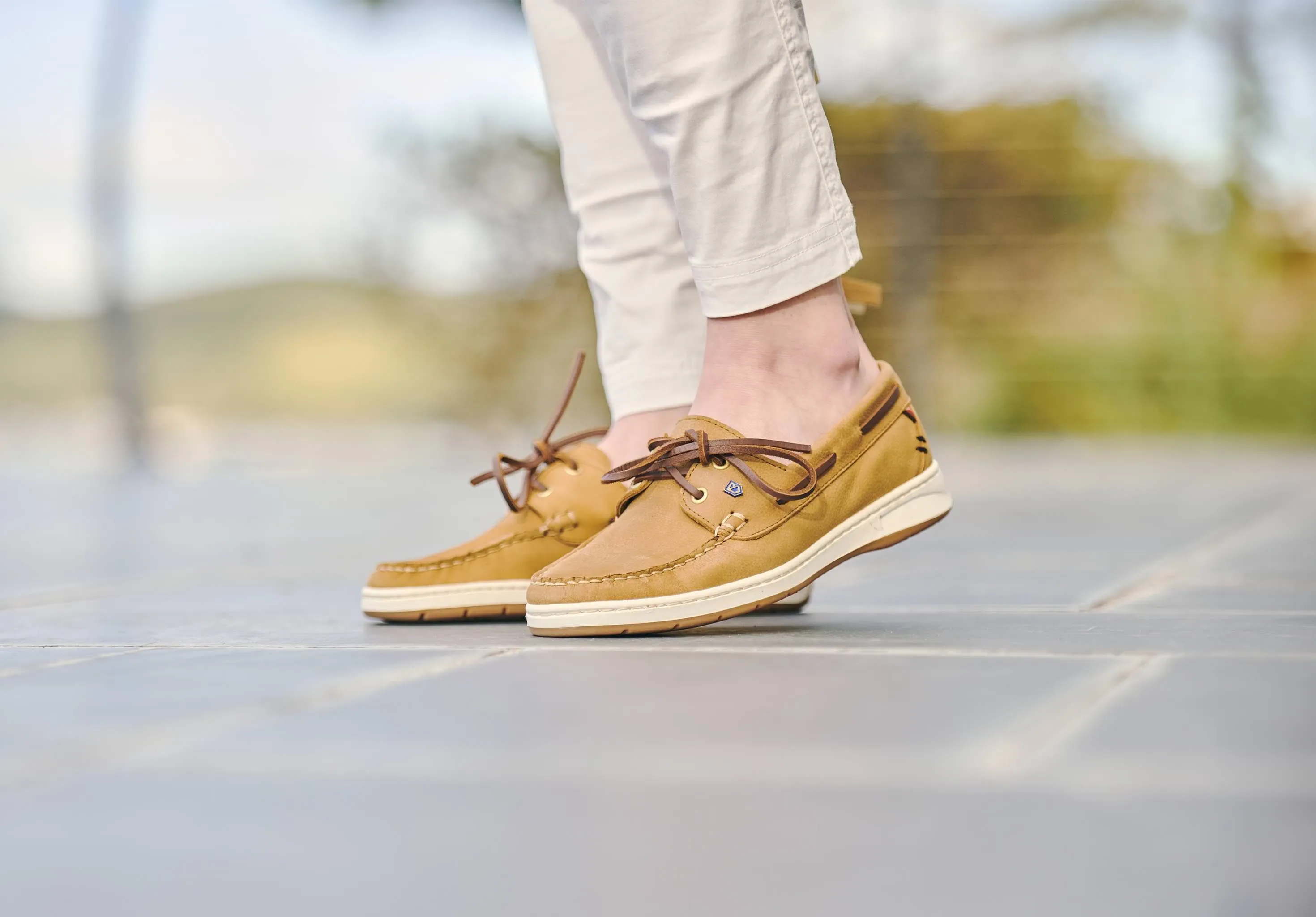 Kos Boat Shoe - Tan