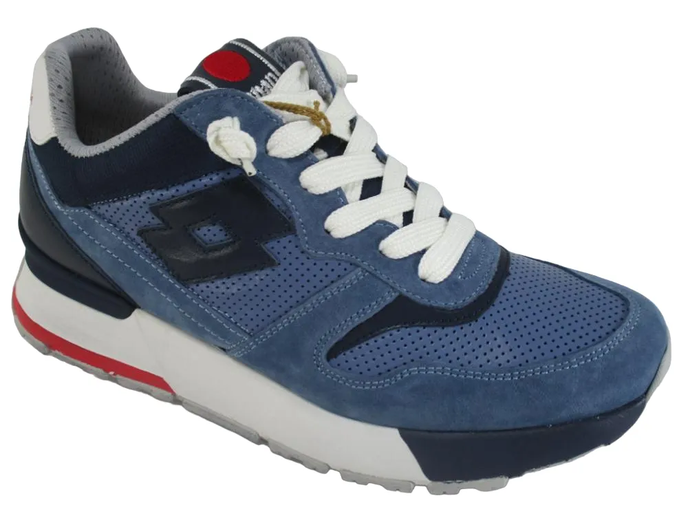 Lotto Leggenda Tokyo Ginza SD sneakers bassa 214028 64Q blu