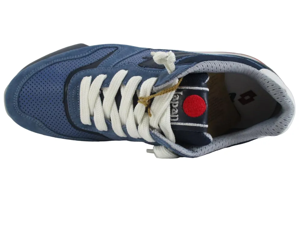 Lotto Leggenda Tokyo Ginza SD sneakers bassa 214028 64Q blu