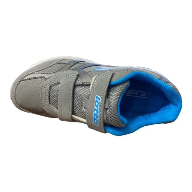 Lotto scarpa da ginnastica da bambino con strappo Zenith IV R8582 grigio