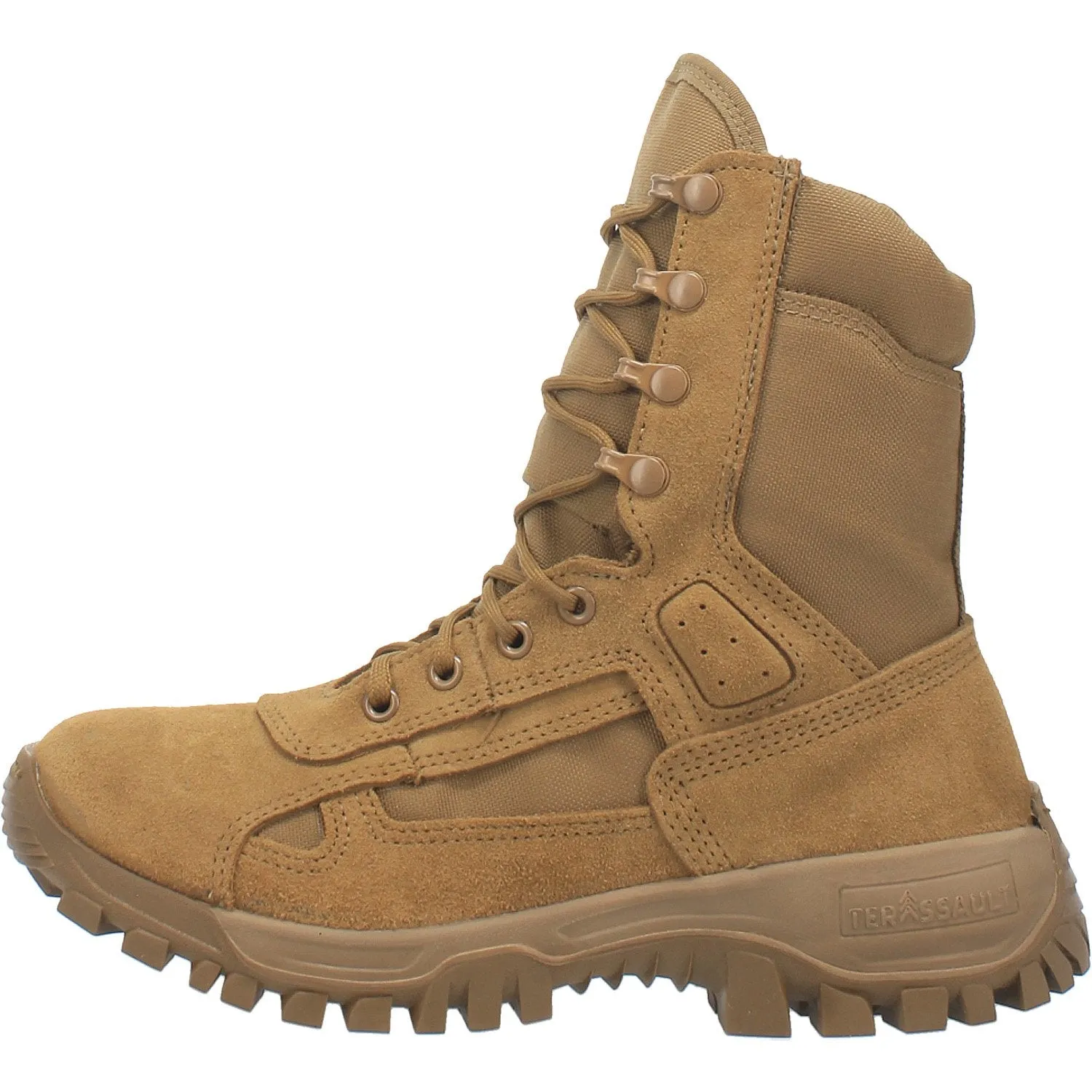 MCRAE Terassault T1 Hot Weather Leather Coyote Combat Boots