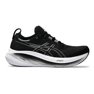 Men's Asics GEL-Nimbus 26, Black/Graphite Grey, 13 4E Extra Wide