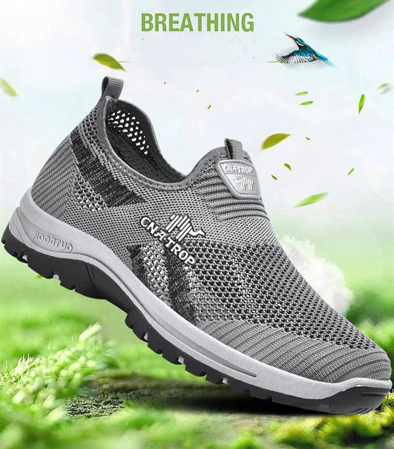 Men's Breathable Mesh Lightweight Outdoor Sneakers