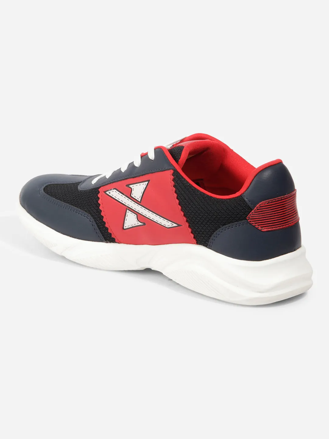 Men's Navy Red Active X Sneakers IX7134